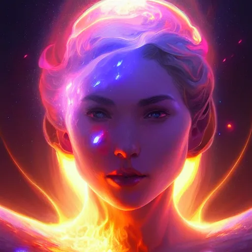 Image similar to A beautiful supernova explosion, highly detailed, digital painting, artstation, concept art, smooth, sharp focus, illustration, Unreal Engine 5, 8K, art by artgerm and greg rutkowski and alphonse mucha