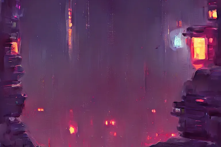 Image similar to a scifi illustration, Night City on Coruscant by ismail inceoglu