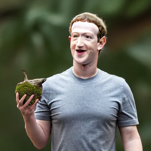Prompt: mark zuckerberg eating a tree, highly detailed, extremely high quality, hd, 4 k, 8 k, canon 3 0 0 mm, professional photographer, 4 0 mp, lifelike, top - rated, award winning, realistic, detailed lighting, detailed shadows, sharp, no blur, edited, corrected, trending