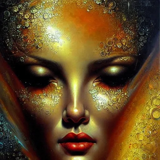 Image similar to heaven. highly detailed painting by karol bak 8 k