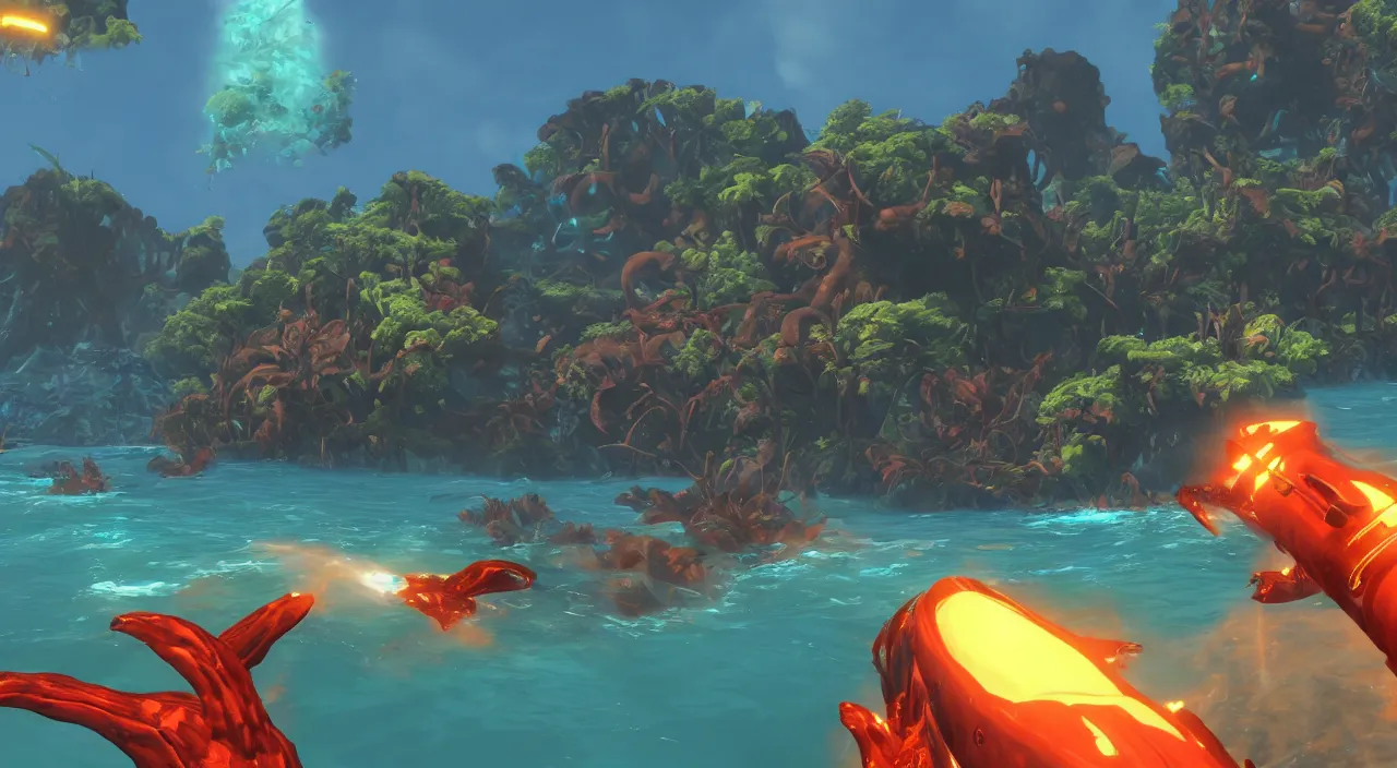 Image similar to subnautica screenshot