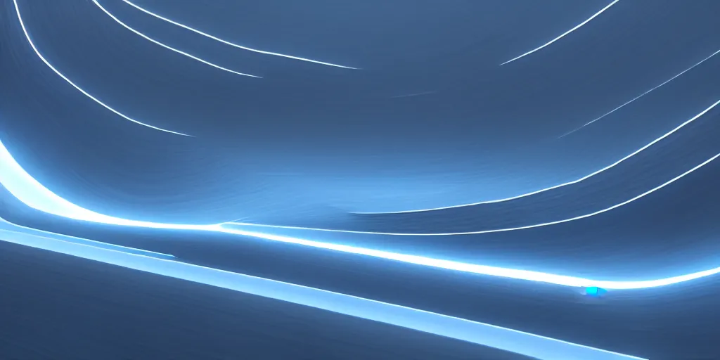 Image similar to a abstract background with curves and light, octane render, soft, trending on artstation, 8 k render, unreal engine