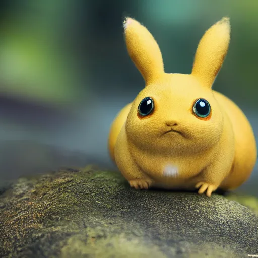 Image similar to national geographic photo of raichu, pokemon in the wild, intricate, portrait, 8 k highly professionally detailed, hdr, award winning
