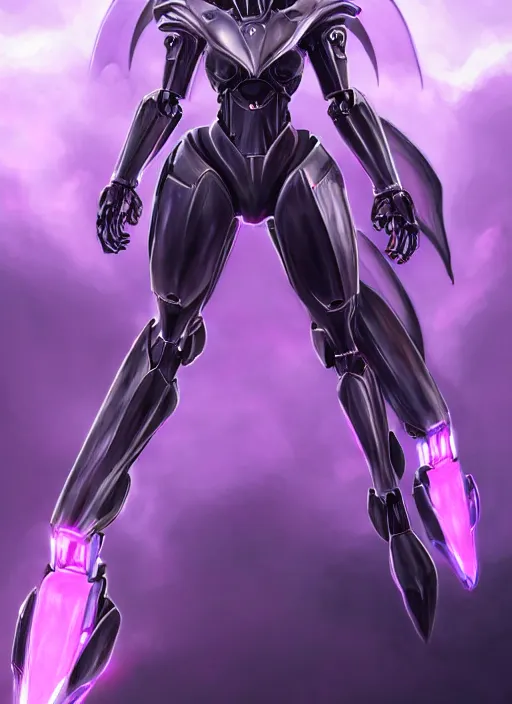 Image similar to cinematic goddess full shot, beautiful stunning hot anthropomorphic robot mecha female dragon, sleek dragon head, metal ears, led purple eyes, smooth fuschia skin, smooth silver armor, floating in space, eating a planet, epic proportions, epic size, epic detail, furry art, dragon art, giantess art, warframe fanart, furaffinity, octane