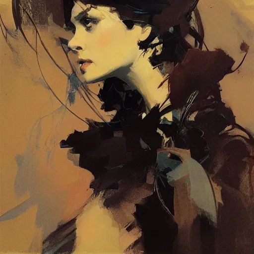 Image similar to 7 of 9, intricate, elegant, highly detailed, greg manchess, mucha, liepke, ruan jia, jeffrey catherine jones, ridley scott