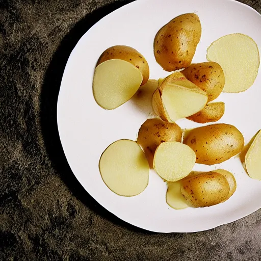 Image similar to El Bulli Potato and Cream: Foot photography