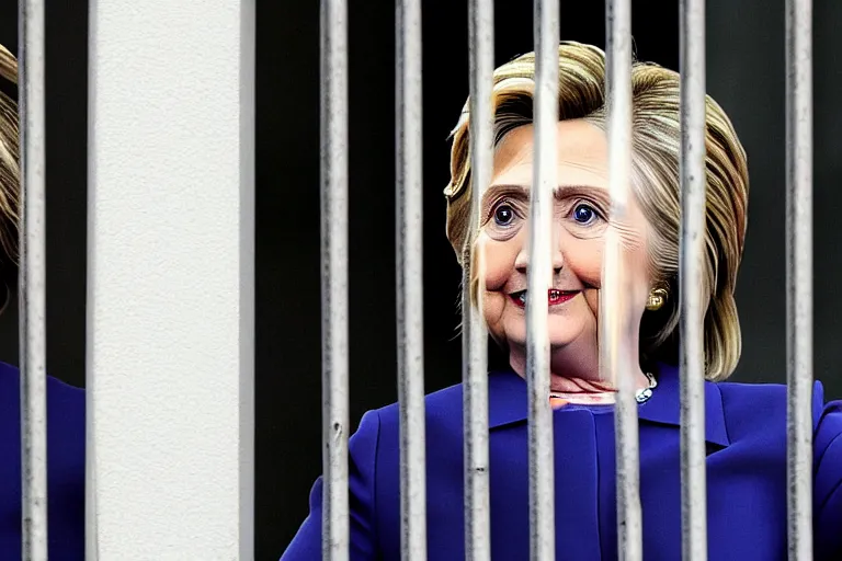 Image similar to hillary-clinton-behind-bars