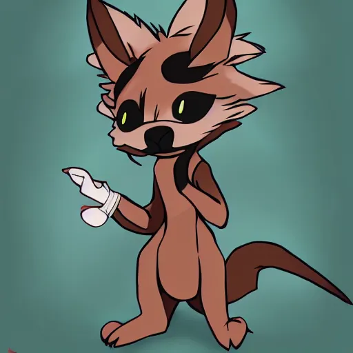 Image similar to discord clyde as a furry