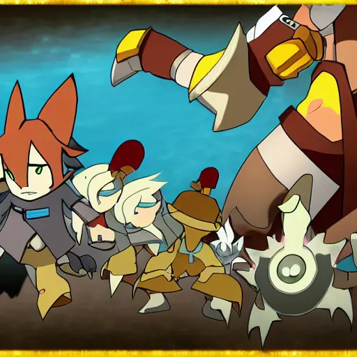 Image similar to yugo is the main protagonist of the wakfu : the animated series. he is a good - natured 1 2 - year - old - eliatrope