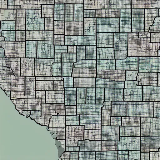 Image similar to a map of the state of wisconsin, wrinkled, faded