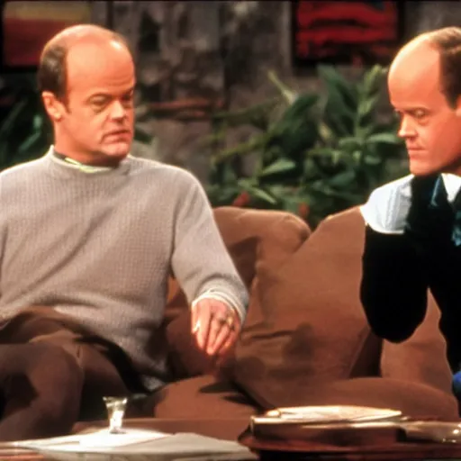 Prompt: a new episode of Frasier