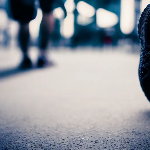 Prompt: high quality photo of running shoes cyberpunk , photography 4k, f1.8 anamorphic, bokeh, 4k, Canon, Nikon