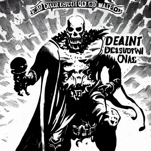 Prompt: The last speck of hope on a dead earth. Dark Fantasy, Film Noir, Black and White. High Contrast, Mike Mignola, D&D, OSR