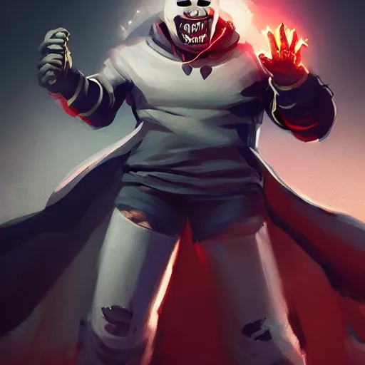 Fan art of female sans from undertale