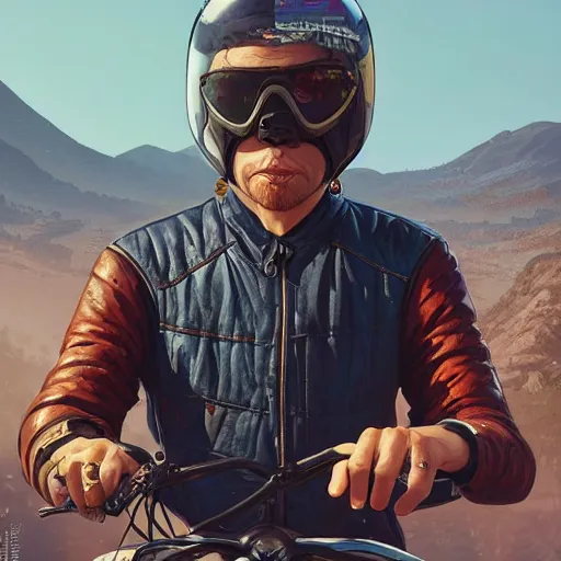 Prompt: highly detailed portrait of youngthank you very much a biker rabbit in gta v, stephen bliss, unreal engine, fantasy art by greg rutkowski, loish, rhads, ferdinand knab, makoto shinkai and lois van baarle, ilya kuvshinov, rossdraws, tom bagshaw, global illumination, radiant light, detailed and intricate environment