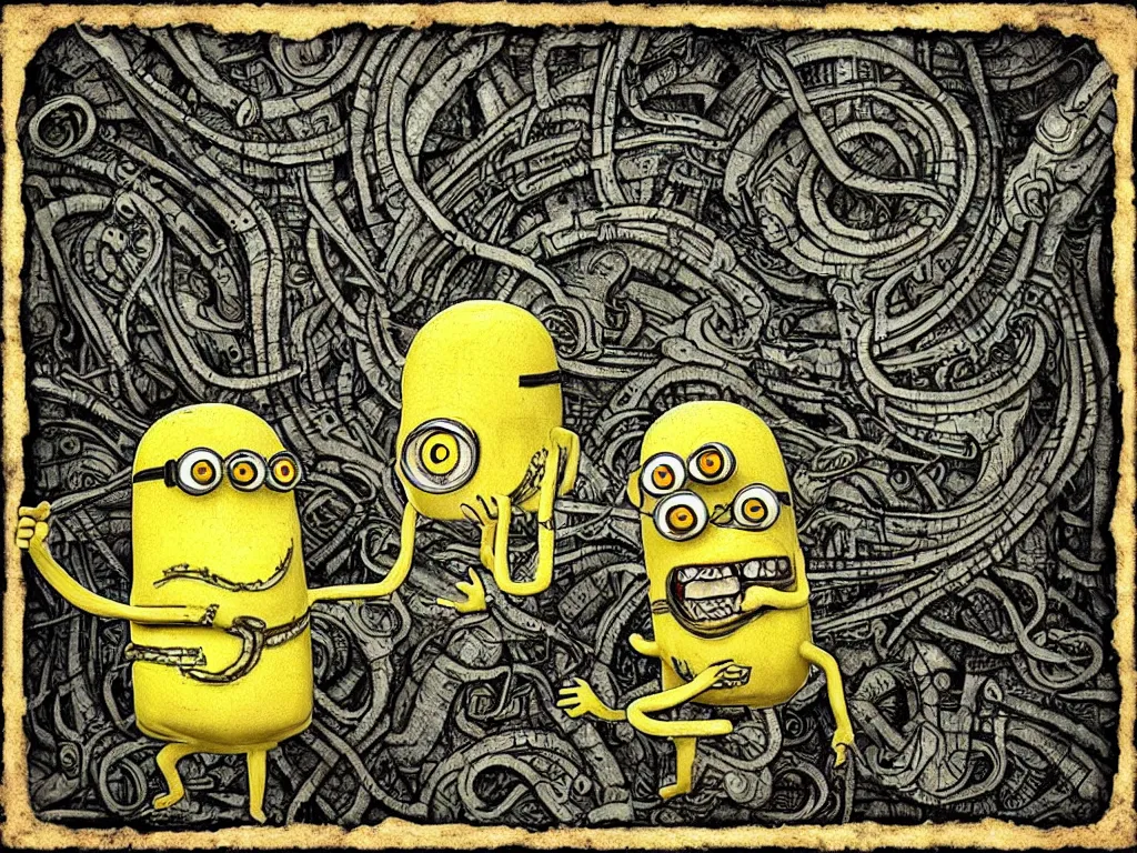 Image similar to “eldritch horror minion by H.R. Giger”