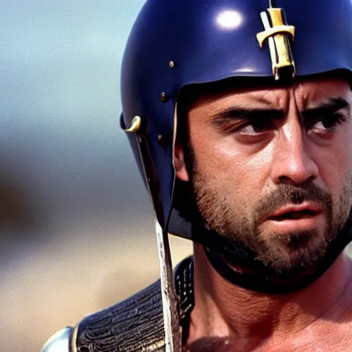 Image similar to still of xavi hernandez in gladiator ( 2 0 0 0 )