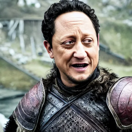 Image similar to still of rob schneider in game of thrones