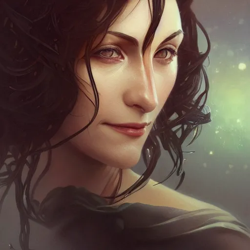 Image similar to ultra realistic illustration, lisa edelstein anime, intricate, elegant, highly detailed, digital painting, artstation, concept art, smooth, sharp focus, illustration, art by artgerm and greg rutkowski and alphonse mucha and wlop