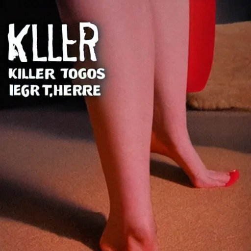 Image similar to killer toes from mars detailed, high quality, horror