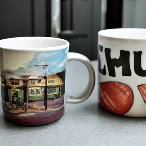 Prompt: mug of liquid household