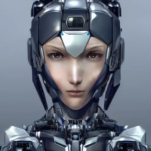 Prompt: a female transfoming mecha, very symmetrical face, highly detailed, nanogirl, nanogirlv 2, by vitaly bulgarov, by yoji shinkawa, by joss nizzi, by shoji kawamori, metal gear solid, transformers cinematic universe, deviantart, artstation, unreal engine