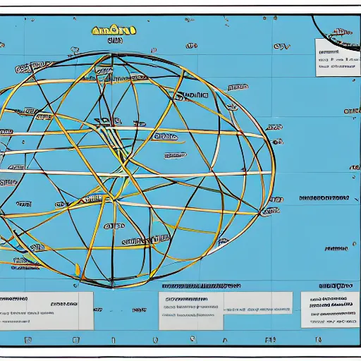 Image similar to map of decentralized african network of governance based on neural network, highliy detailed line drawing