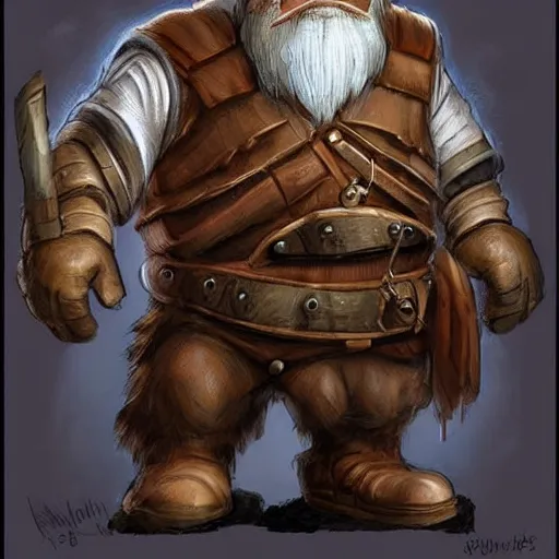 Prompt: miner dwarves, fantasy concept art, trending on Pinterest