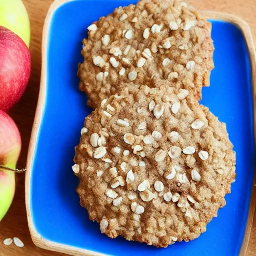 Image similar to apple made out of oatmeal cookies