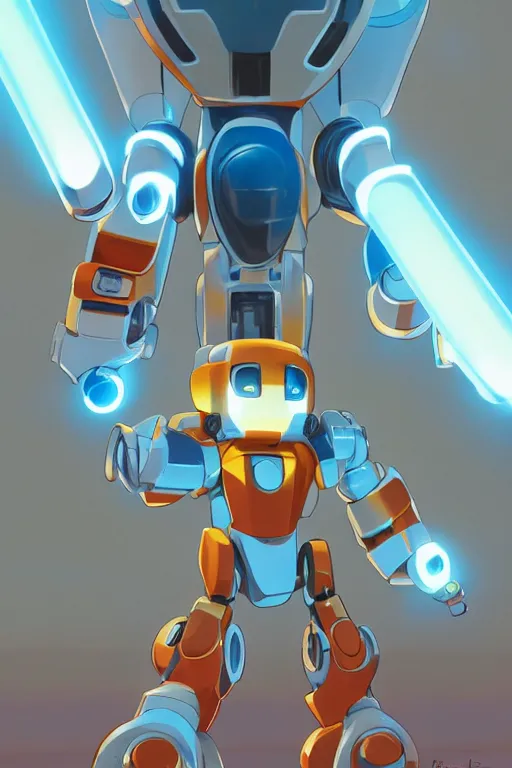 Image similar to metabots medabots medarotto medarot robot minimalist comics, behance hd by jesper ejsing, by rhads, makoto shinkai and lois van baarle, ilya kuvshinov, rossdraws global illumination ray tracing hdr radiating a glowing aura