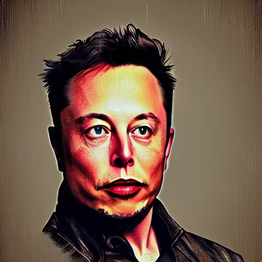 Prompt: elon musk as a musketer, digital art