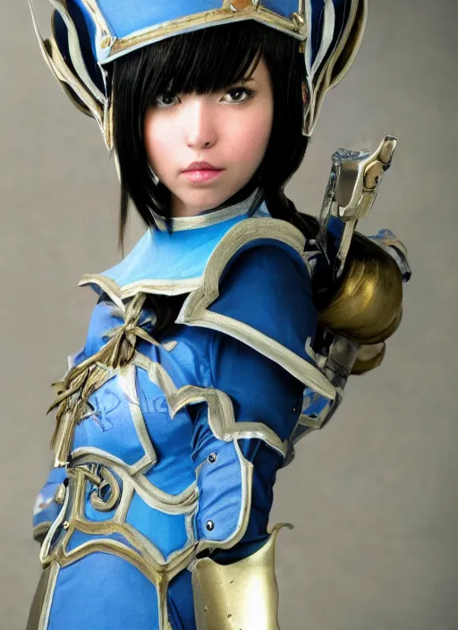 Image similar to a full portrait photo of real - life princess garnet final fantasy ix character, f / 2 2, 3 5 mm, 2 7 0 0 k, lighting, perfect faces, award winning photography.