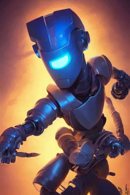 Image similar to epic mask helmet robot ninja portrait stylized as fornite style game design fanart by concept artist gervasio canda, behance hd by jesper ejsing, by rhads, makoto shinkai and lois van baarle, ilya kuvshinov, rossdraws global illumination radiating a glowing aura global illumination ray tracing hdr render in unreal engine 5