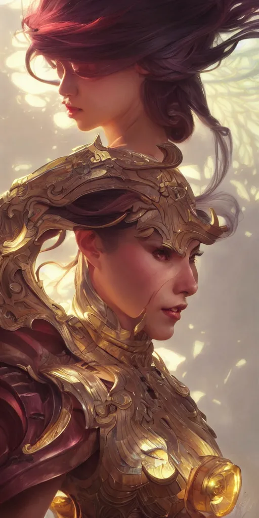 Prompt: secret, league of legends, intricate, highly detailed, digital painting, hyperrealistic, artstation, concept art, smooth, sharp focus, illustration, Unreal Engine 5, 8K, art by artgerm and greg rutkowski and alphonse mucha, by Jesper Ejsing