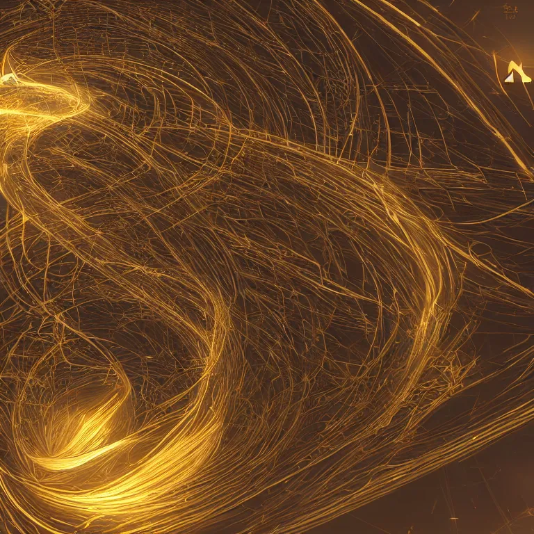 Image similar to a light streaks and ornate flowing light streams sacred geometry, unreal engine