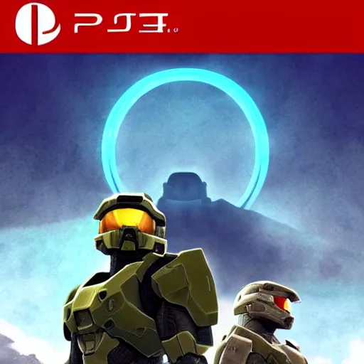 Image similar to Halo 3, studio ghibli, HD