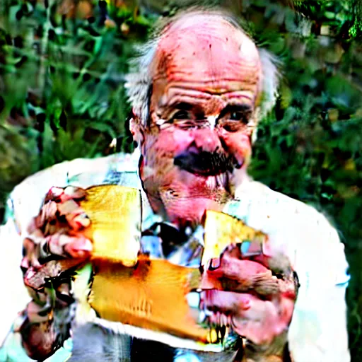 Prompt: john cleese edamer cheese