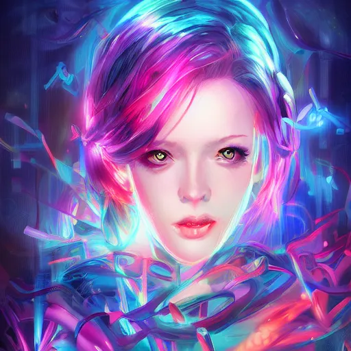 Image similar to art as an algorithm by Ross Tran