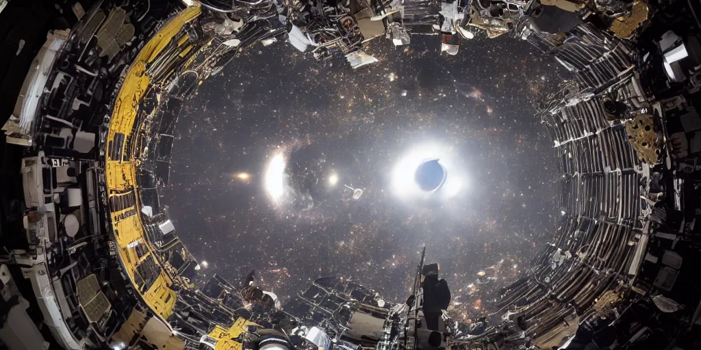 Image similar to millions of camera teams in space, ultra atmospheric, deep, creative explosion