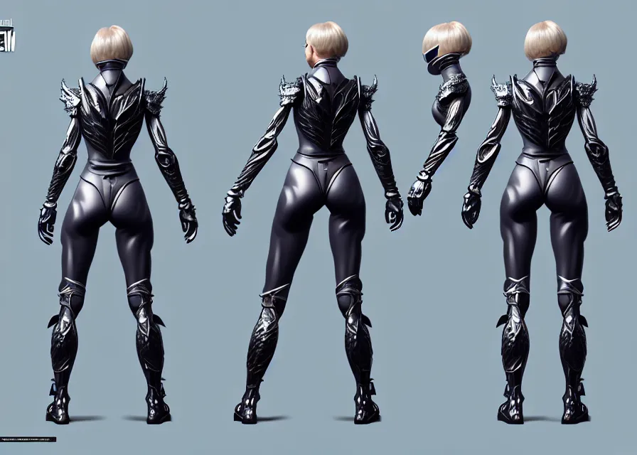 Image similar to character concept art sprite sheet of swan concept female kamen rider, big belt, human structure, concept art, hero action pose, human anatomy, intricate detail, hyperrealistic art and illustration by irakli nadar and alexandre ferra, unreal 5 engine highlly render, global illumination