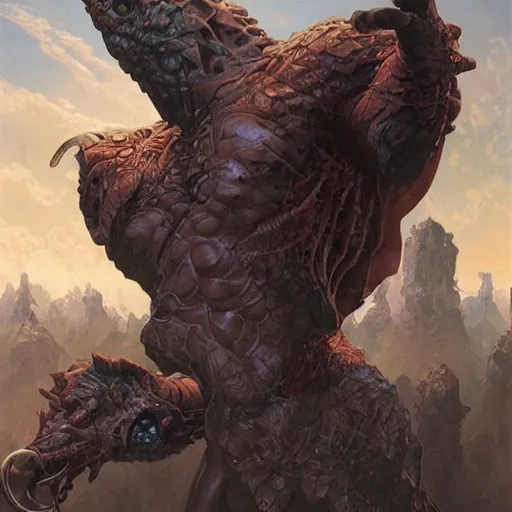 Prompt: artwork by Moebius and Brad Rigney