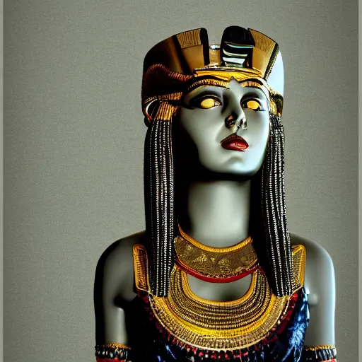 Prompt: Cleopatra, photorealist, 4k, DSLR photograph