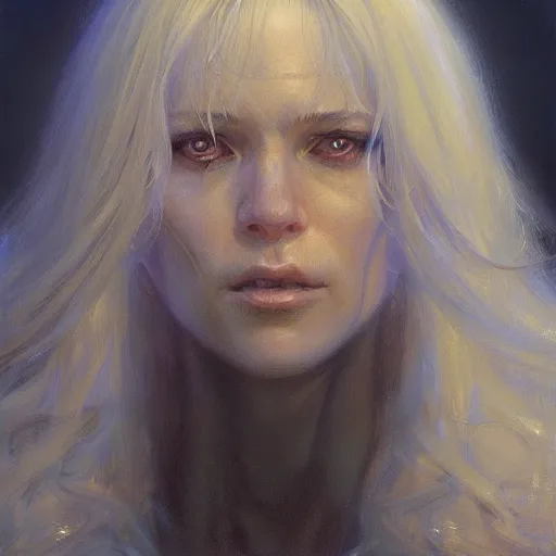 Image similar to Griffith, closeup character portrait art by Donato Giancola, Craig Mullins, digital art, trending on artstation