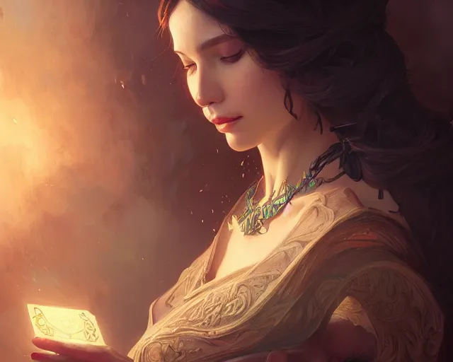 Prompt: photography of yayi morales, deep focus, d & d, fantasy, intricate, elegant, highly detailed, digital painting, artstation, concept art, matte, sharp focus, illustration, hearthstone, art by artgerm and greg rutkowski and alphonse mucha