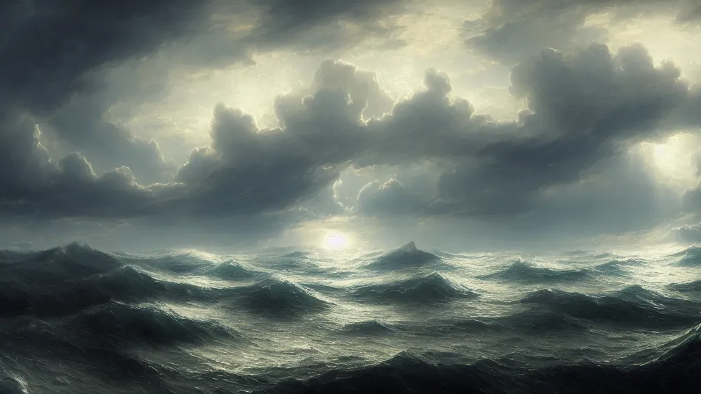 Prompt: the oceans of europa. andreas achenbach, artgerm, mikko lagerstedt, zack snyder 3 8 4 0 x 2 1 6 0