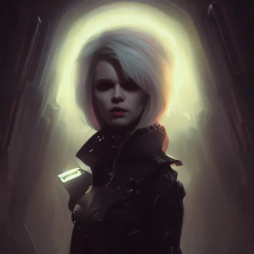 Image similar to kerli koiv the craft, darkwave, darksynth character portrait, sharp, digital matte painting, art by artgerm, greg rutkowski, wlop, dramatic lighting, trending on artstation