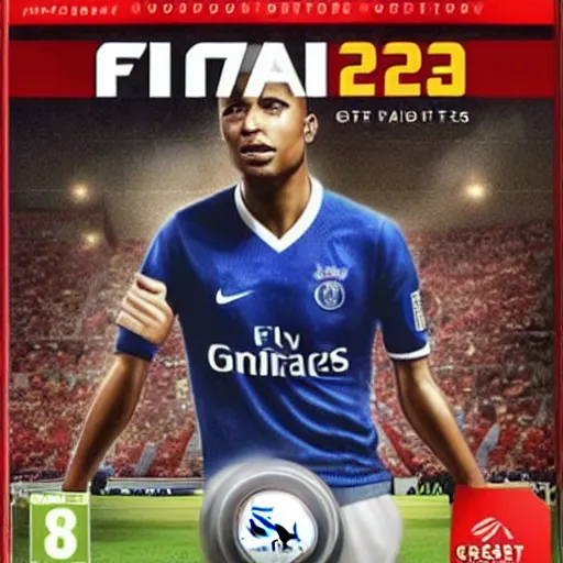 Prompt: FIFA 23 game cover