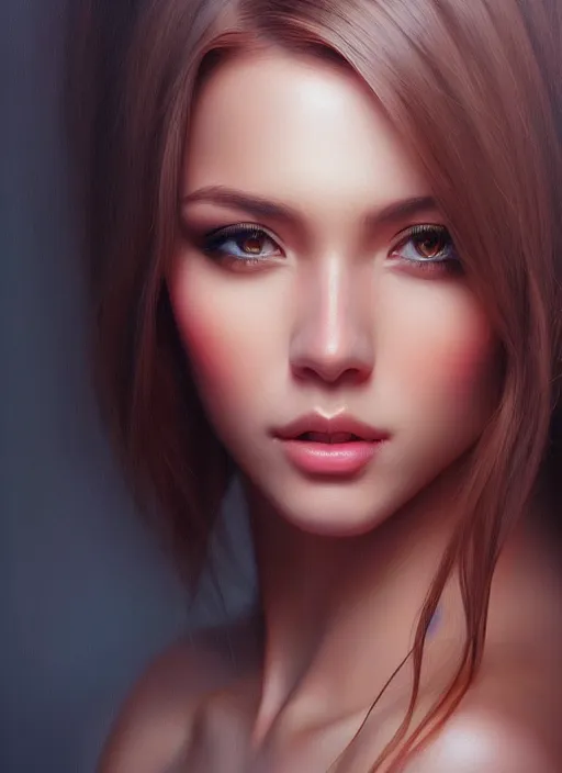 Image similar to photo of a gorgeous young woman in the style of stefan kostic, realistic, sharp focus, 8k high definition, insanely detailed, intricate, elegant, art by stanley lau and artgerm