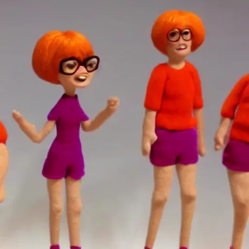 Image similar to claymation velma