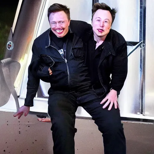 Image similar to down syndrome elon musk